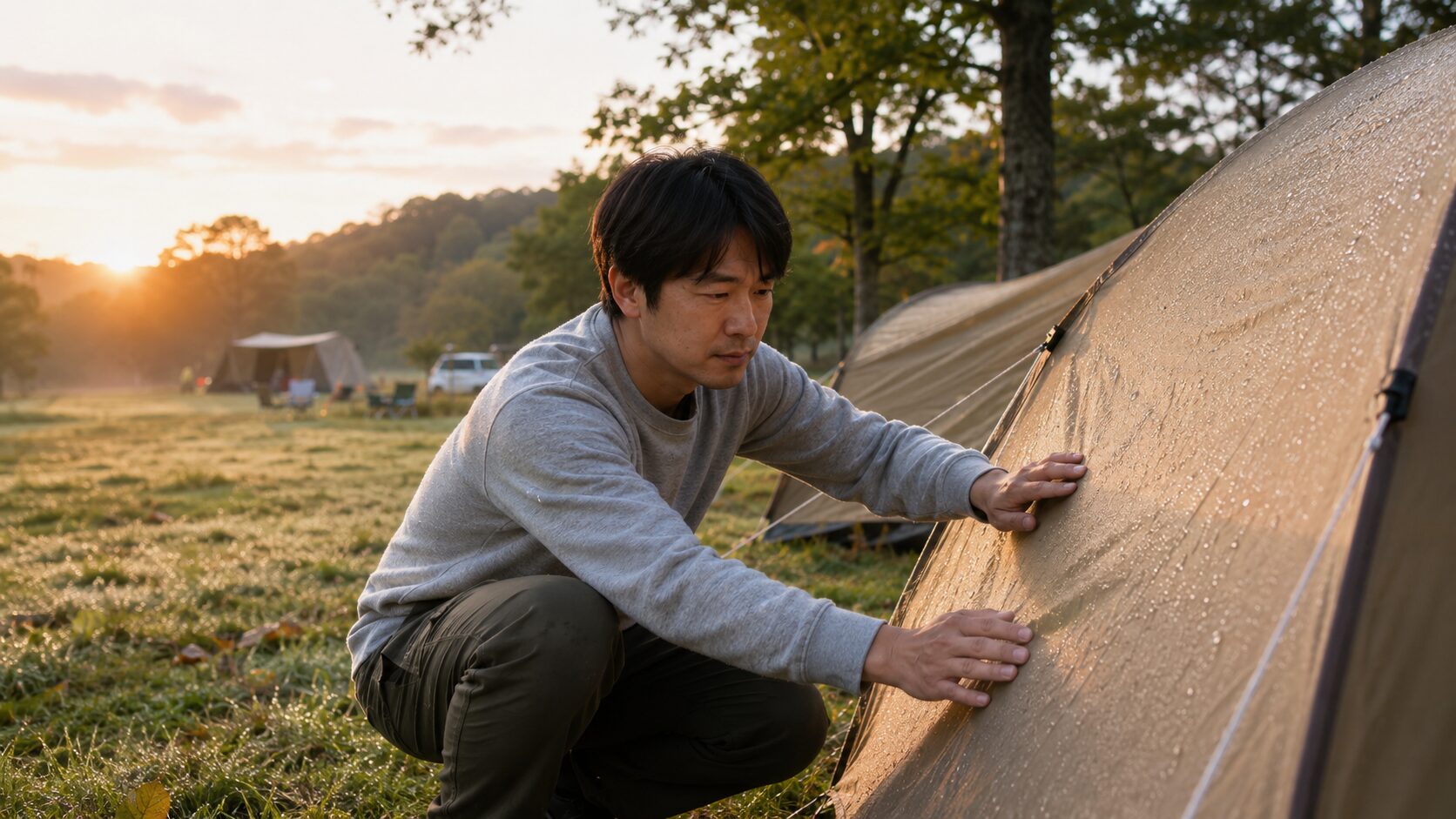くじゅうやまなみキャンプ村オートサイトのイメージ