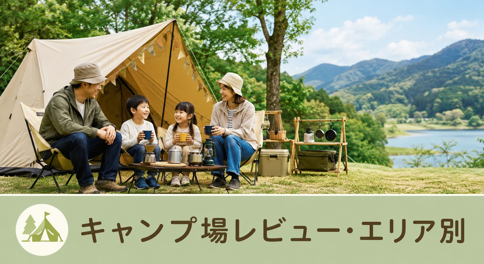 キャンプ場レビュー・エリア別