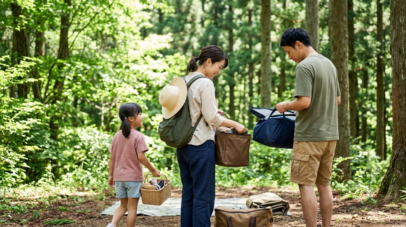 久多の里オートキャンプ場管理棟の設備のイメージ