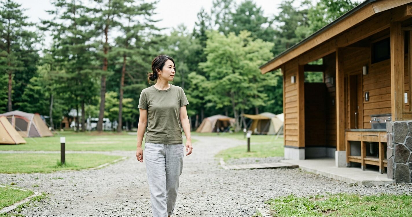 大滝山県民いこいの森キャンプ場の子連れキャンプのイメージ