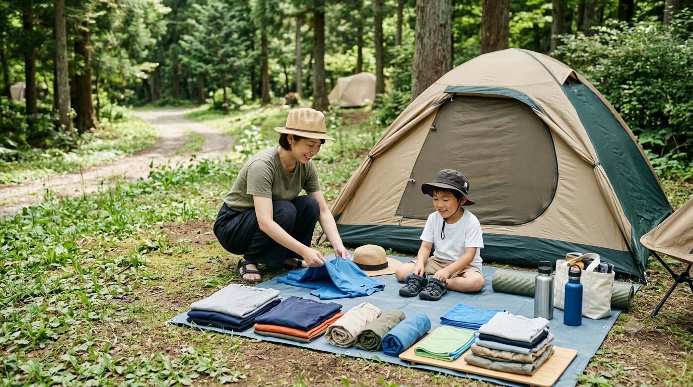 子どもの体温管理を表すイメージ画像