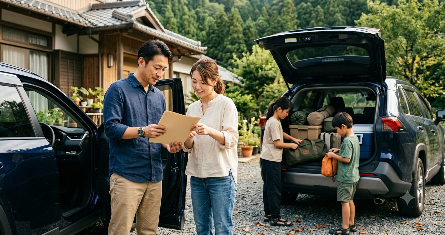 キャンプ予約準備を表すイメージ画像