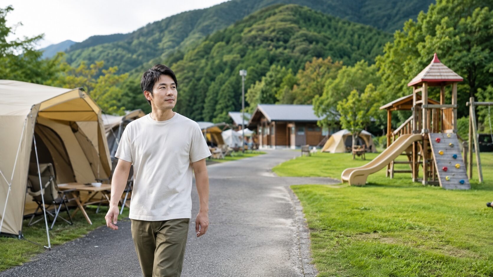 讃岐五色台オートキャンプ場の高原キャンプのイメージ