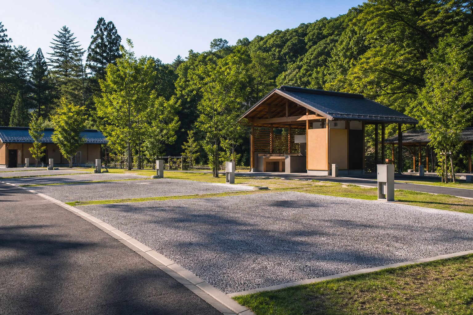 波戸岬キャンプ場の温泉と周辺施設のイメージ